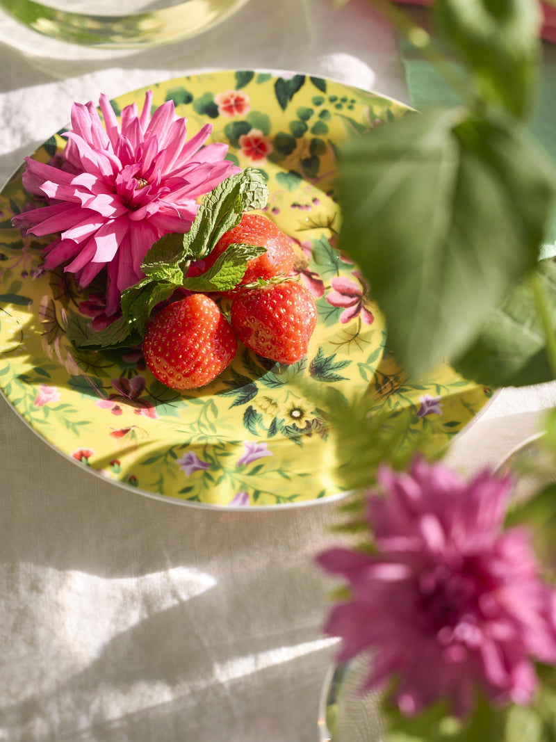 Designers Guild Ikebana porcelain side plates set of 4 - British product