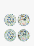 Designers Guild porcelain side plates, set of 4, 20cm - British product