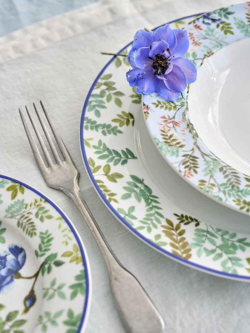 Designers Guild porcelain side plates, set of 4, 20cm - British product