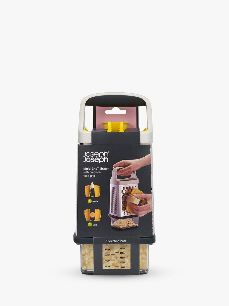 Joseph Joseph Multi-Grip Box Grater With Storage Container, UK version