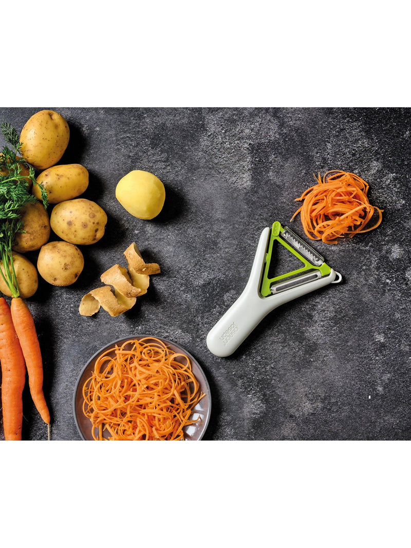 Joseph Joseph 2-in-1 peeler with straight and julienne blades, UK version