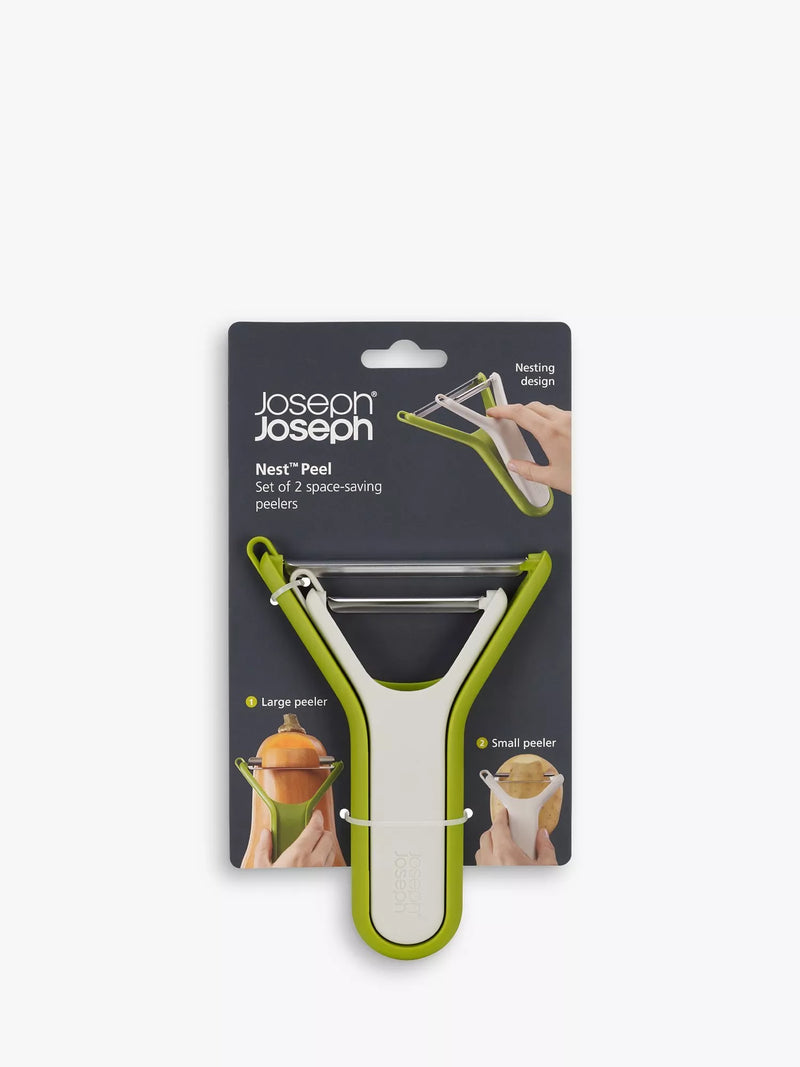 Joseph Joseph Y-shape peelers set of 2 Green/Stone, UK version