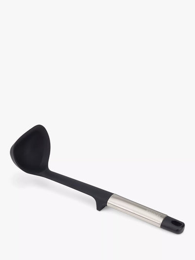 John Lewis Silicone Head Ladle with Stainless Steel Handle and Tool Rest- Buy online at McGrocer