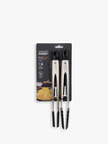 Joseph Joseph silicone head stainless steel tong set, 2 piece, UK version