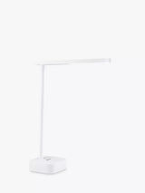 John Lewis Philips Tilpa Portable LED Desk Lamp, White- Buy online at McGrocer