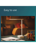 Philips Tilpa portable LED desk lamp, white - British product