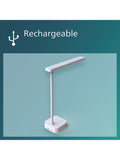 Philips Tilpa portable LED desk lamp, white - British product