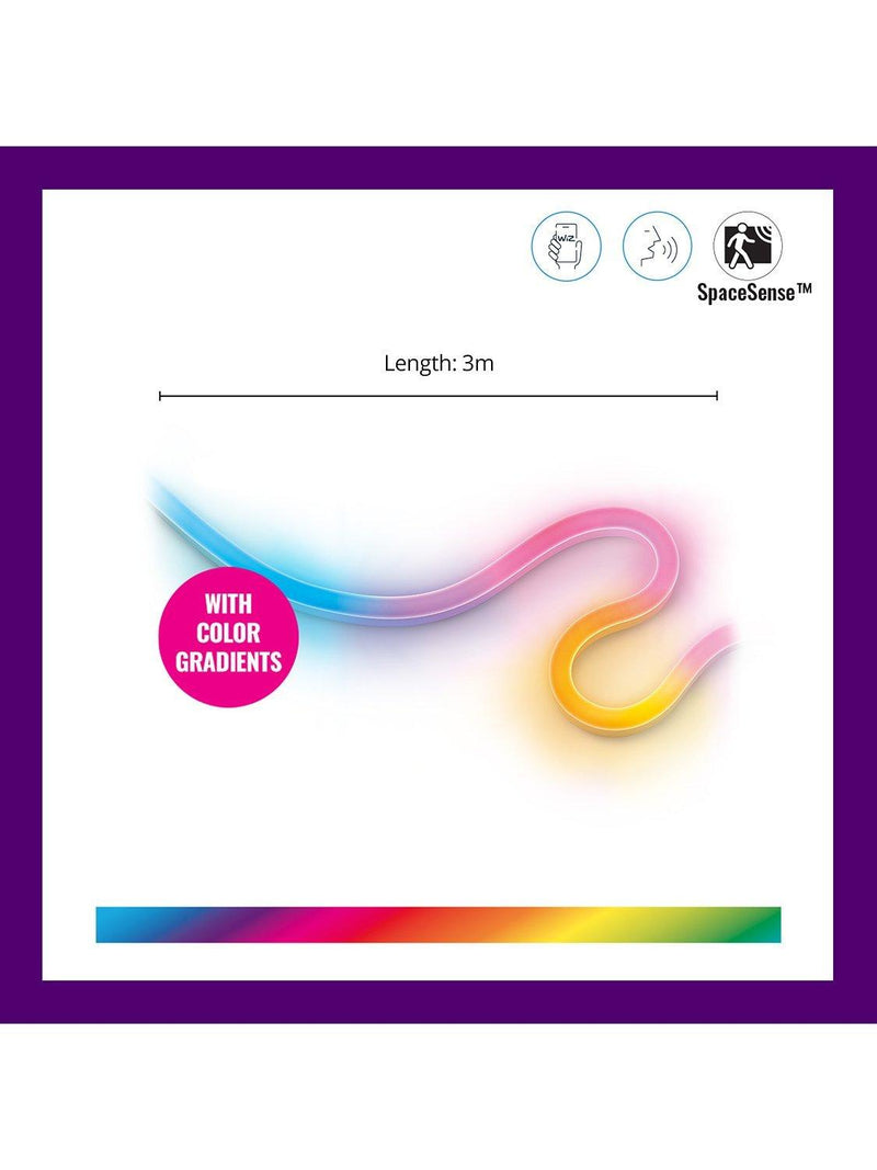 WiZ smart LED neon flex strip 3m (British brand)
