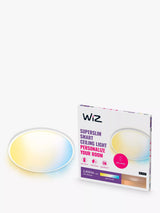 John Lewis WiZ Smart LED SuperSlim Tunable White Ceiling Light 43cm- Buy online at McGrocer