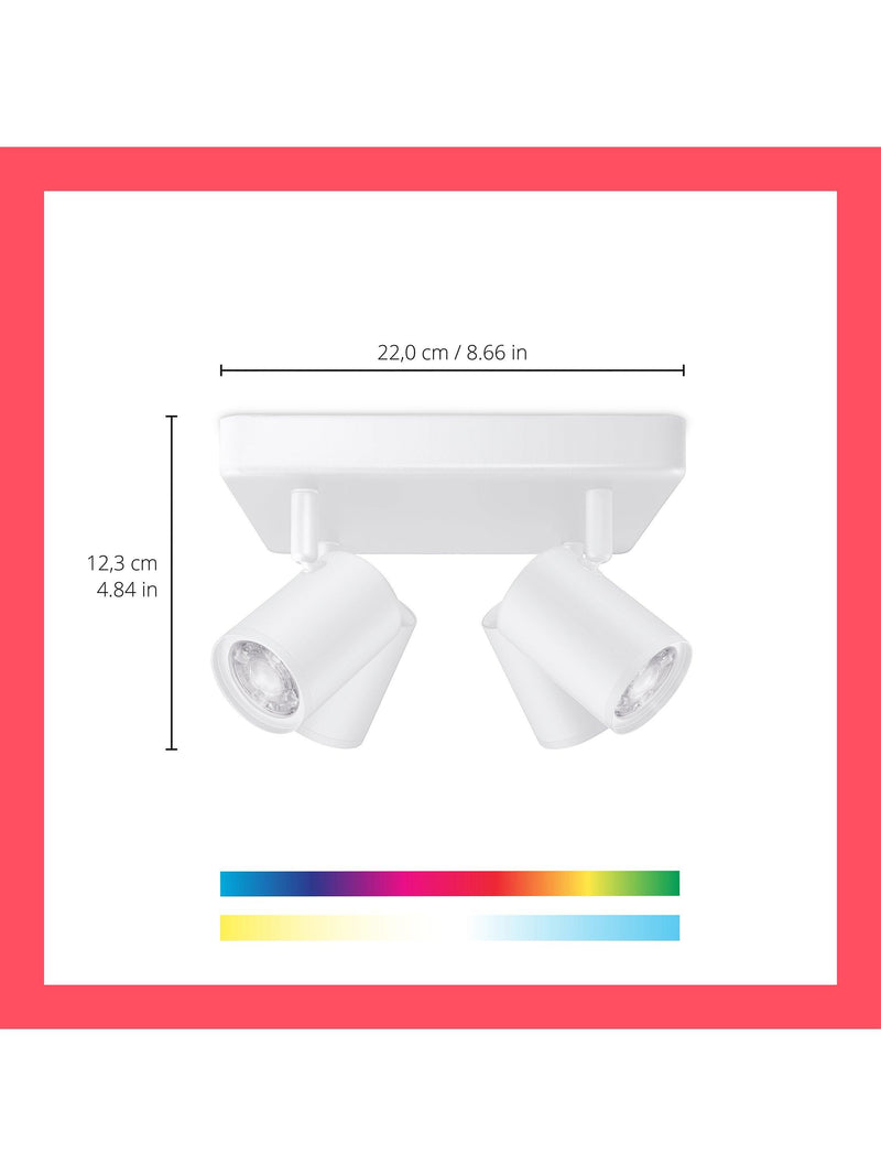 WiZ Imageo Smart 4 Spotlight, white, UK version