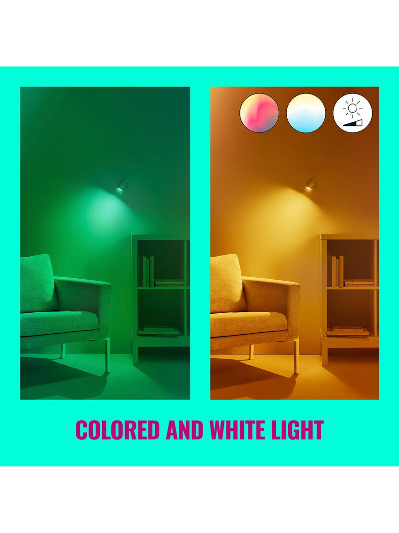 WiZ Imageo Smart Single Spotlight white, UK version
