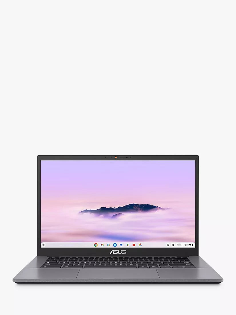 Asus Chromebook Plus CX34 Laptop, Intel Core i3 Processor, 8GB RAM, 256GB SSD, 14” Full HD, Grey - McGrocer