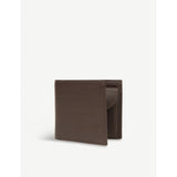 selfridges Polo Ralph Lauren Pebbled Coin-Pocket Leather Wallet- Buy online at McGrocer