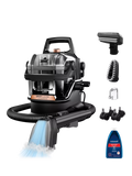 BISSELL SpotClean Hydrosteam steam spot cleaner black copper (British brand)