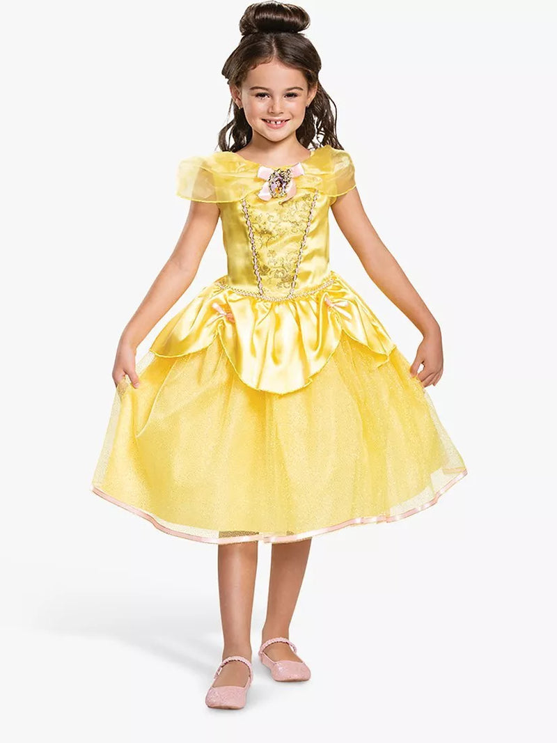 Disney Princess Beauty and the Beast Belle Deluxe Children's Costume, 7-8 years