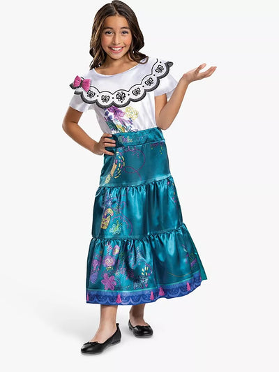 John Lewis Disney Princess Mirabel Deluxe Children's Role-Play Costume- Buy online at McGrocer