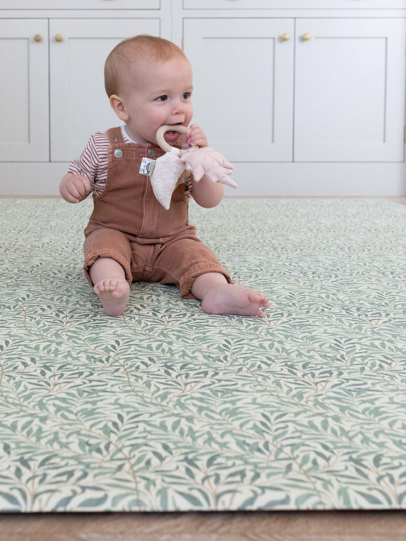 Totter and Tumble reversible playmat Strawberry Thief Willow Boughs (British brand)