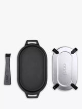 John Lewis Ooni Outdoor Oven Cast Iron Sizzler Pan with Stainless Steel Trivet- Buy online at McGrocer