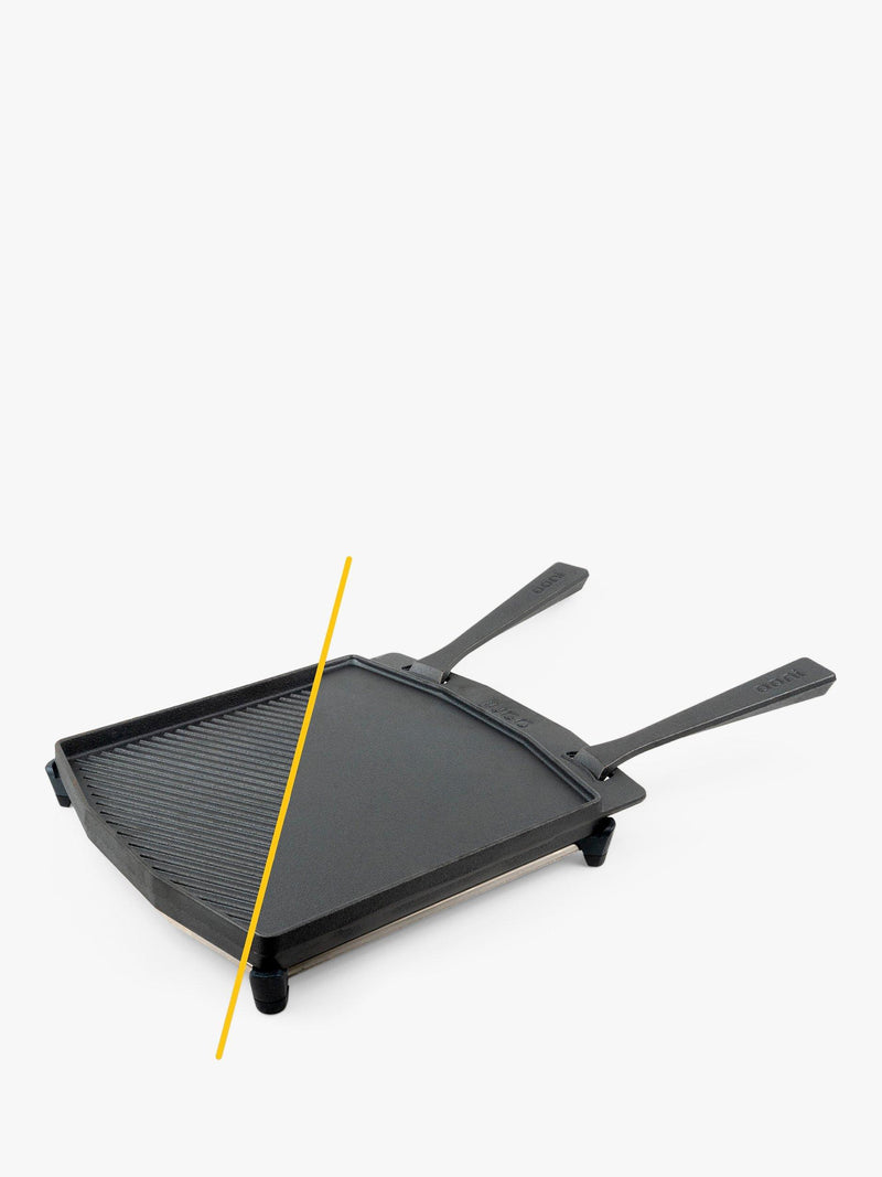 Ooni dual sided cast iron grizzler plate (British brand)