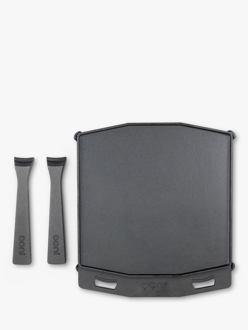 Ooni dual sided cast iron grizzler plate (British brand)