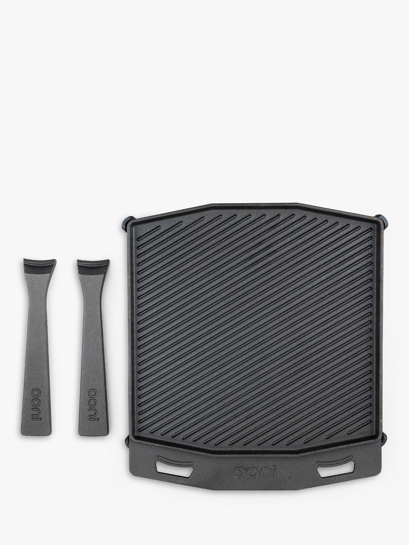 Ooni dual sided cast iron grizzler plate (British brand)