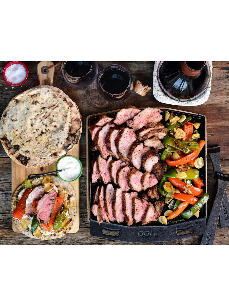 Ooni dual sided cast iron grizzler plate (British brand)