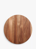John Lewis acacia wood placemat 30cm round - British product