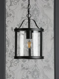 Laura Ashley pendant ceiling light black (British brand)