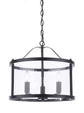 Laura Ashley Harrington pendant ceiling light black, imported from the UK