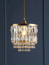 John Lewis Laura Ashley Rhosill Crystal Easy-to-Fit Ceiling Shade, Clear- Buy online at McGrocer