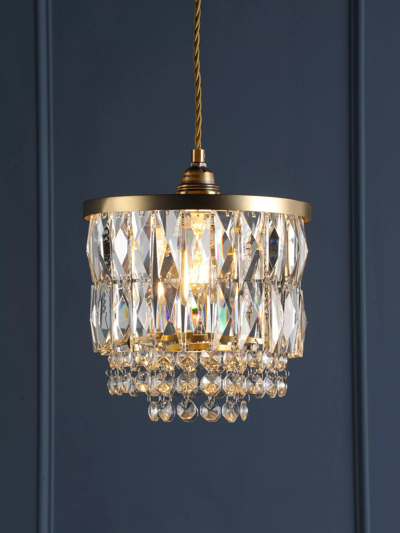 Laura Ashley crystal ceiling shade clear 20.5cm (British brand)