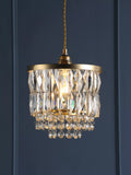Laura Ashley crystal ceiling shade clear 20.5cm (British brand)