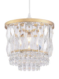 Laura Ashley crystal ceiling shade clear 20.5cm (British brand)