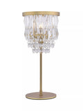 Laura Ashley Rhosill table lamp with crystal droplets, imported from the UK