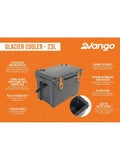 Vango 23L rotomolded cooler box, UK version