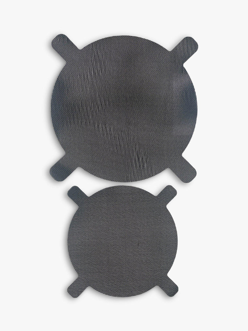 NoStik splatter guard pack of 2 24cm and 32cm, imported from the UK