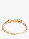 COEUR DE LION freshwater pearl chain bracelet 18cm, UK version