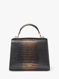 Aspinal Midi Mayfair 2 croc leather cross body bag (British brand)