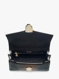Aspinal Midi Mayfair 2 croc leather cross body bag (British brand)