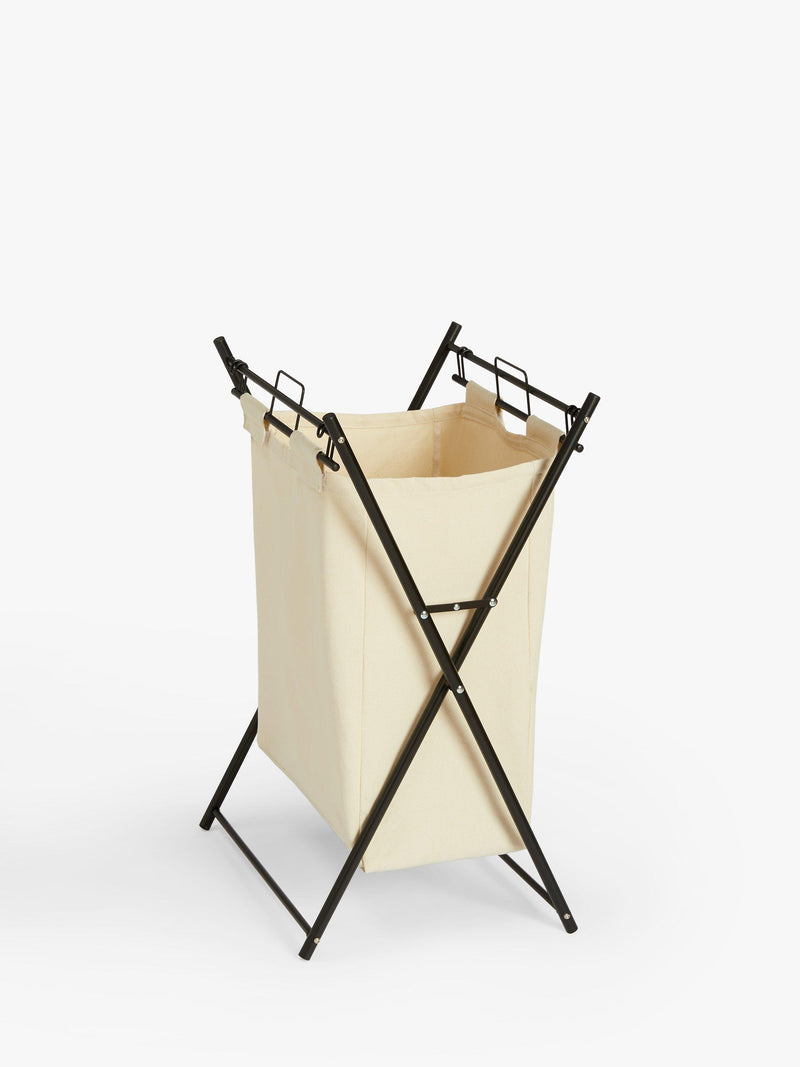 John Lewis folding laundry hamper natural, UK version