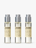 Le Labo lavender scented eau de parfum travel refill set, 3 x 10ml spray bottles, UK version