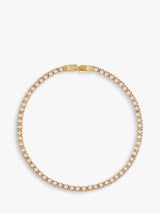John Lewis Orelia Pearl Tennis Bracelet Gold/White- Buy online at McGrocer