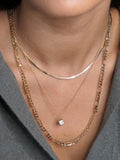 Orelia pendant necklace opal Swarovski crystal 40cm, UK version