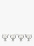 Artland clear mini trifle bowls 10cm set of 4 - British product