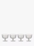 Artland clear mini trifle bowls 10cm set of 4 - British product