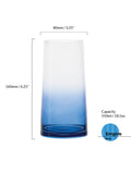 Anton Studio Designs Empire highball glasses 550ml - British product