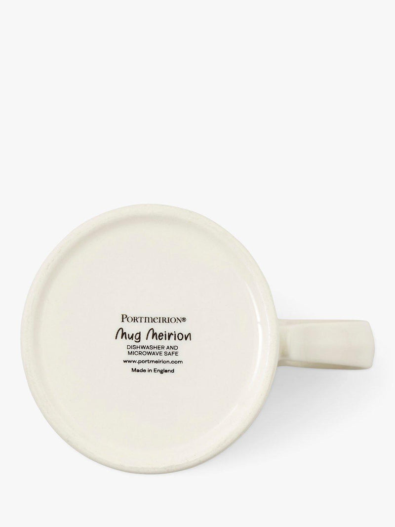 Portmeirion Dad earthenware mug blue/white 360ml, imported from the UK