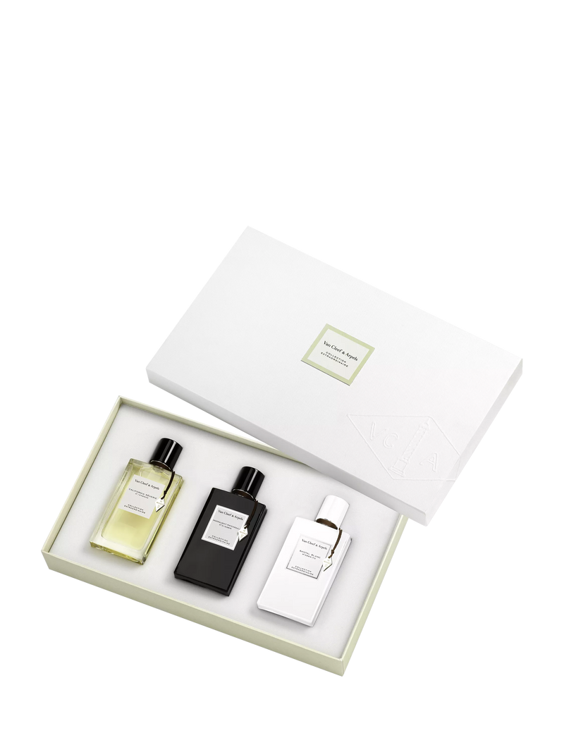 Van Cleef and Arpels Collection Extraordinaire perfume gift set 3 x 45ml (British brand)