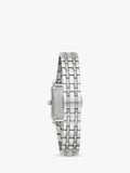 Bulova women's diamond watch with silver tone bracelet, imported from the UK