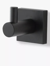 John Lewis Miller Atlanta Single Hook, Matte Black- Buy online at McGrocer